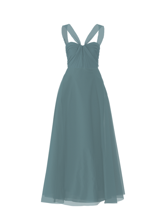 Bodice(Cerisa), Skirt(Cerisa), teal, $270, combo from Collection Bridesmaids by Amsale x You