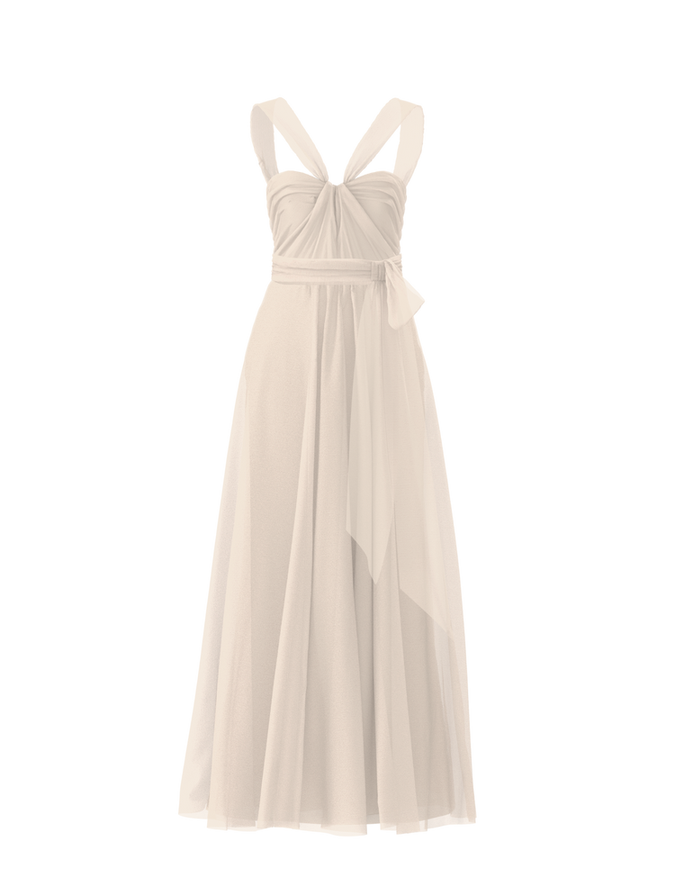 Bodice(Cerisa), Skirt(Justine),Belt(Sash), cream, combo from Collection Bridesmaids by Amsale x You