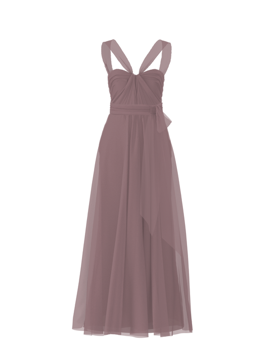 Bodice(Cerisa), Skirt(Justine),Belt(Sash), mauve, $270, combo from Collection Bridesmaids by Amsale x You