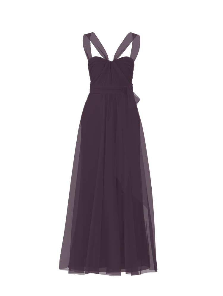 Bodice(Cerisa), Skirt(Justine),Belt(Sash), plum, combo from Collection Bridesmaids by Amsale x You