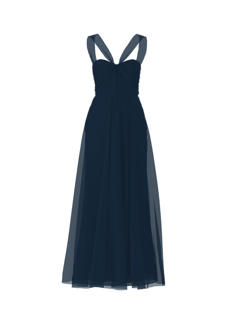 Bodice(Cerisa), Skirt(Justine), navy, combo from Collection Bridesmaids by Amsale x You