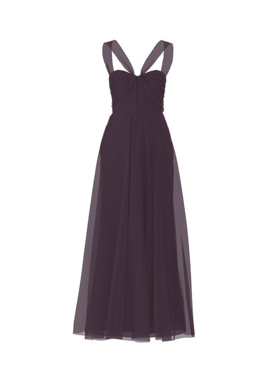 Bodice(Cerisa), Skirt(Justine), plum, $270, combo from Collection Bridesmaids by Amsale x You