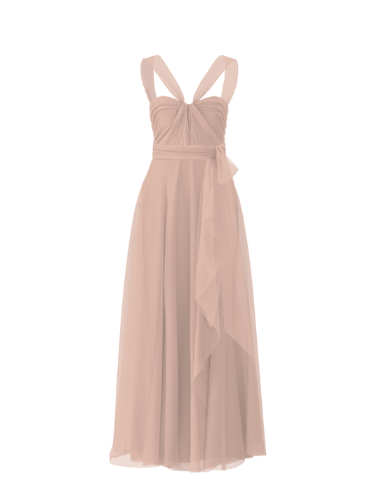 Bodice(Cerisa), Skirt(Jaycie),Belt(Sash), blush, $270, combo from Collection Bridesmaids by Amsale x You