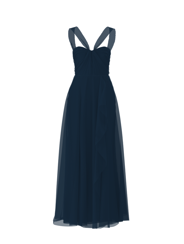 Bodice(Cerisa), Skirt(Jaycie), navy, combo from Collection Bridesmaids by Amsale x You