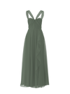 Bodice(Cerisa), Skirt(Jaycie), olive, combo from Collection Bridesmaids by Amsale x You