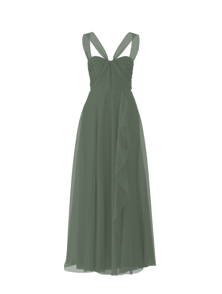 Bodice(Cerisa), Skirt(Jaycie), olive, combo from Collection Bridesmaids by Amsale x You