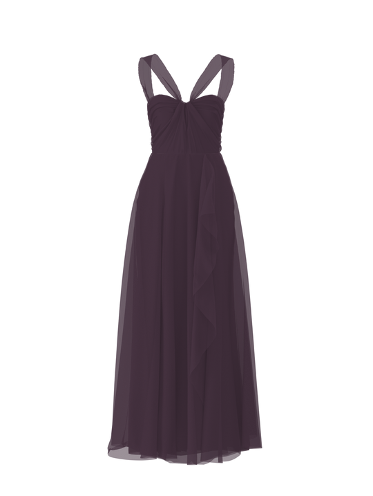 Bodice(Cerisa), Skirt(Jaycie), plum, $270, combo from Collection Bridesmaids by Amsale x You