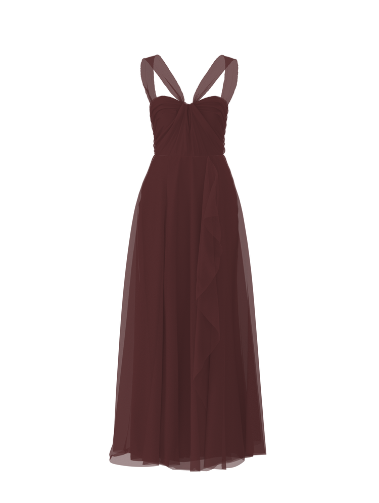 Bodice(Cerisa), Skirt(Jaycie), ruby, combo from Collection Bridesmaids by Amsale x You
