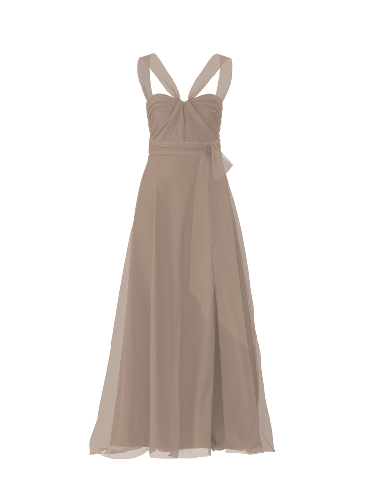 Bodice(Cerisa), Skirt(Arabella),Belt(Sash), latte, combo from Collection Bridesmaids by Amsale x You
