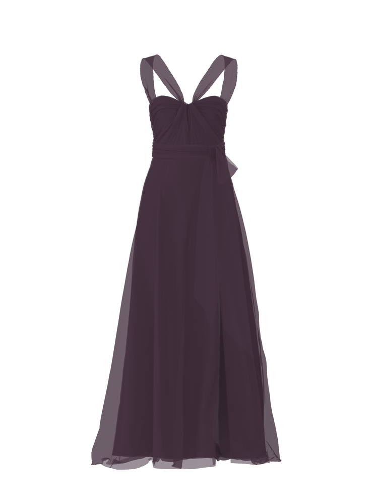 Bodice(Cerisa), Skirt(Arabella),Belt(Sash), plum, combo from Collection Bridesmaids by Amsale x You