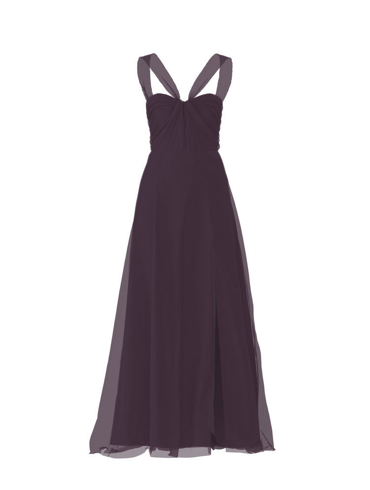Bodice(Cerisa), Skirt(Arabella), plum, combo from Collection Bridesmaids by Amsale x You