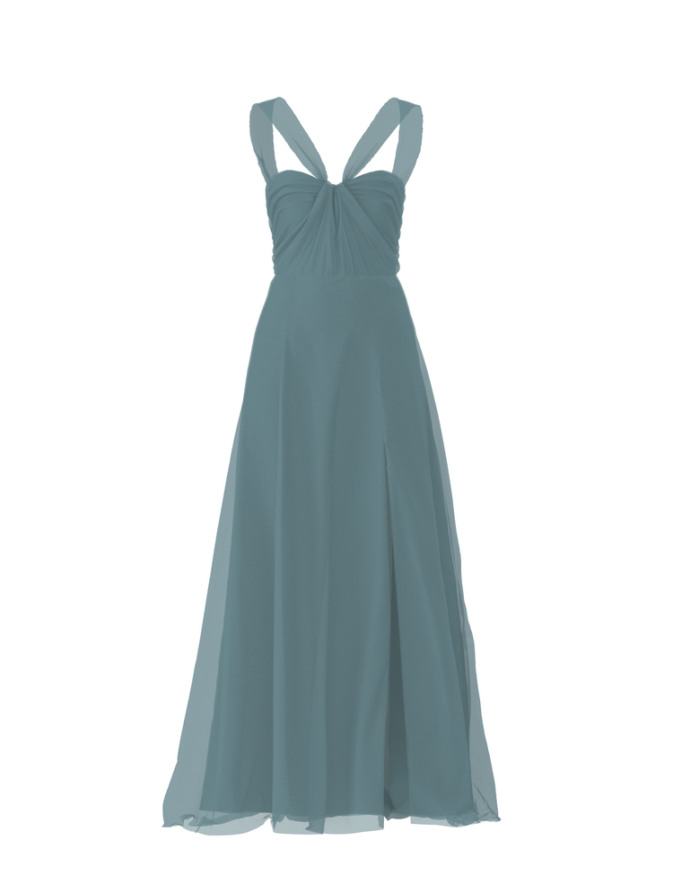 Bodice(Cerisa), Skirt(Arabella), teal, combo from Collection Bridesmaids by Amsale x You
