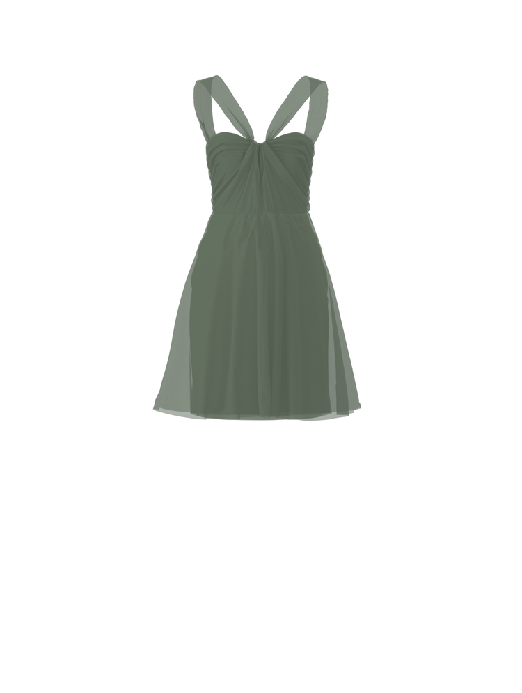 Bodice(Cerisa), Skirt(Carla), olive, combo from Collection Bridesmaids by Amsale x You