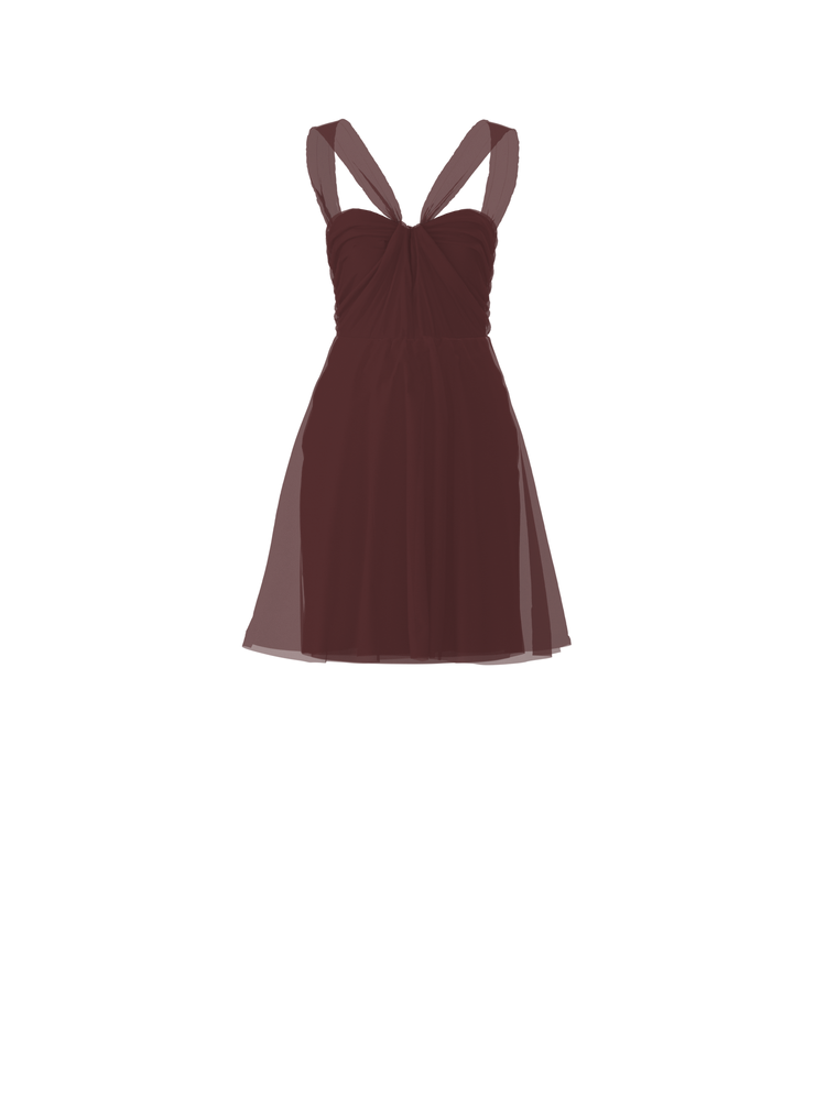 Bodice(Cerisa), Skirt(Carla), ruby, combo from Collection Bridesmaids by Amsale x You