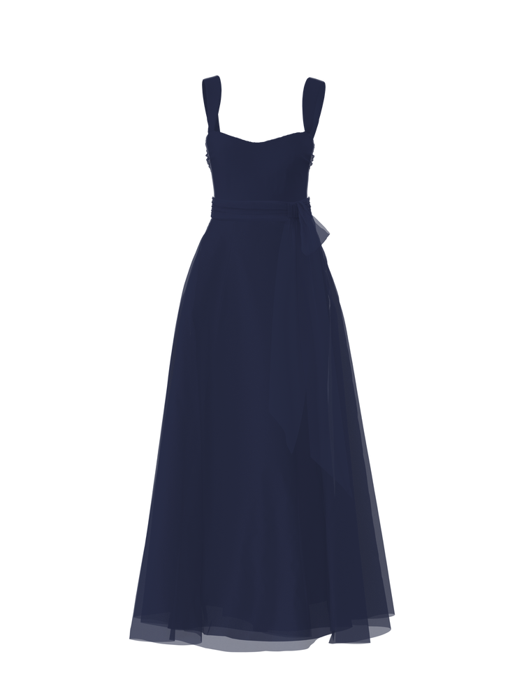 Bodice(Alexis), Skirt(Cerisa),Belt(Sash), french-blue, combo from Collection Bridesmaids by Amsale x You