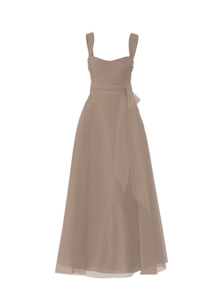 Bodice(Alexis), Skirt(Cerisa),Belt(Sash), latte, combo from Collection Bridesmaids by Amsale x You