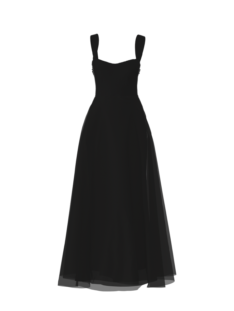 Bodice(Alexis), Skirt(Cerisa), black, combo from Collection Bridesmaids by Amsale x You