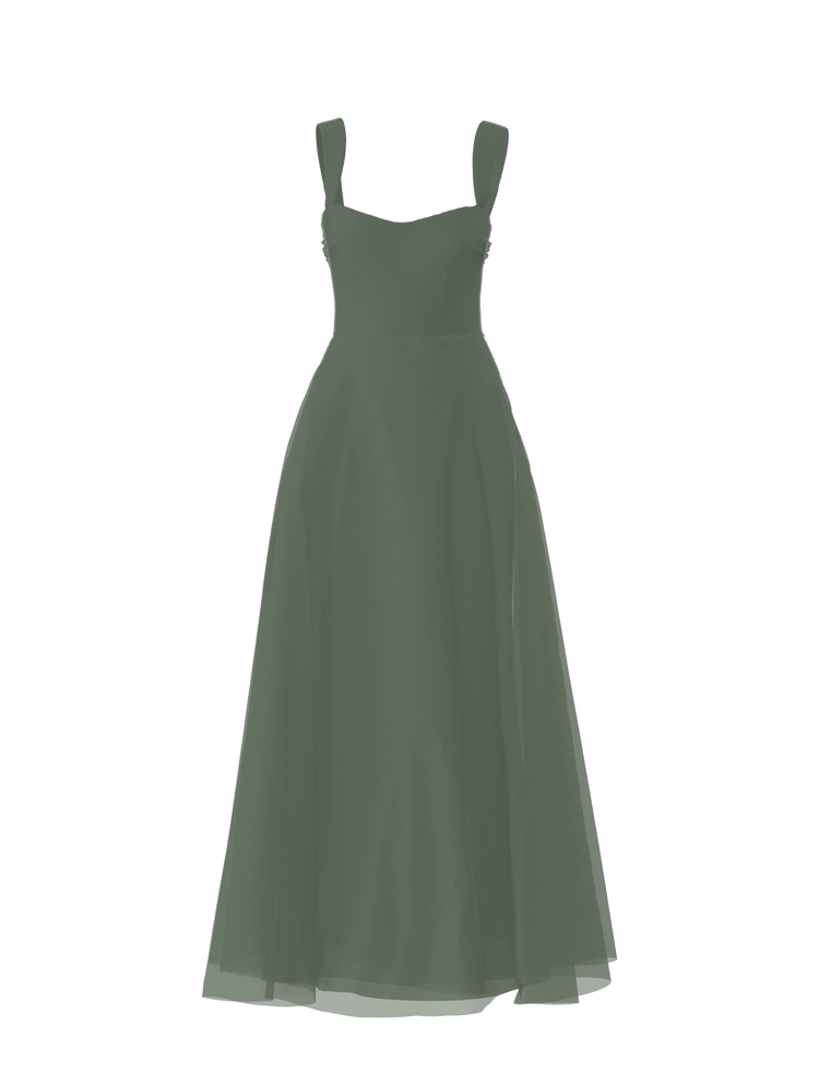 Bodice(Alexis), Skirt(Cerisa), olive, combo from Collection Bridesmaids by Amsale x You