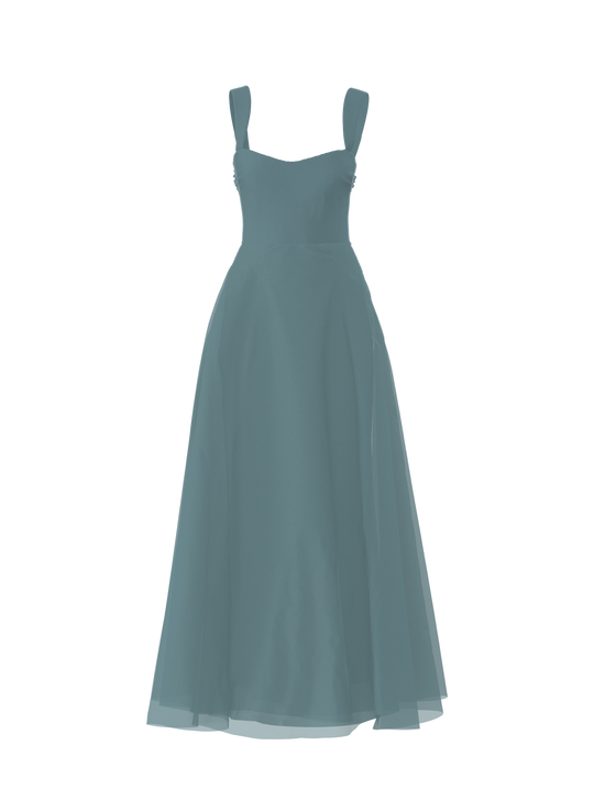 Bodice(Alexis), Skirt(Cerisa), teal, $270, combo from Collection Bridesmaids by Amsale x You