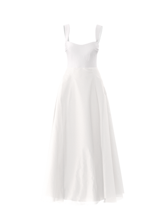 Bodice(Alexis), Skirt(Cerisa), white, $270, combo from Collection Bridesmaids by Amsale x You