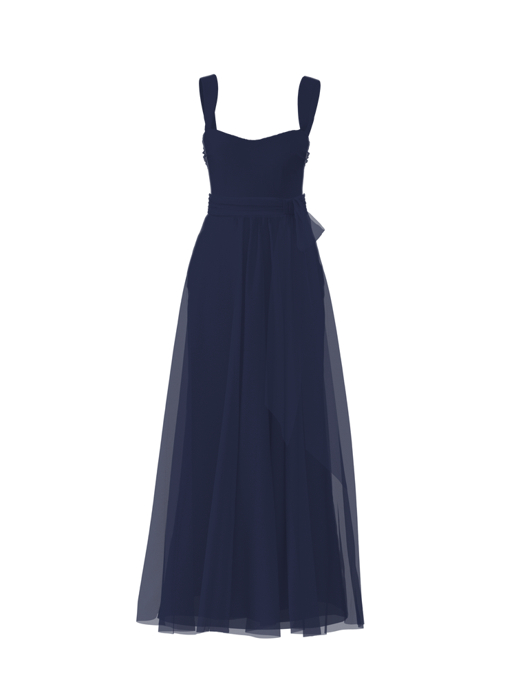 Bodice(Alexis), Skirt(Justine),Belt(Sash), french-blue, combo from Collection Bridesmaids by Amsale x You
