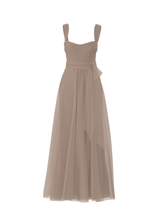 Bodice(Alexis), Skirt(Justine),Belt(Sash), latte, $270, combo from Collection Bridesmaids by Amsale x You