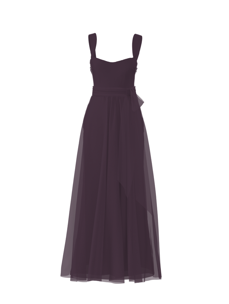 Bodice(Alexis), Skirt(Justine),Belt(Sash), plum, combo from Collection Bridesmaids by Amsale x You