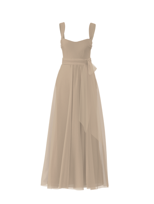 Bodice(Alexis), Skirt(Justine),Belt(Sash), sand, $270, combo from Collection Bridesmaids by Amsale x You