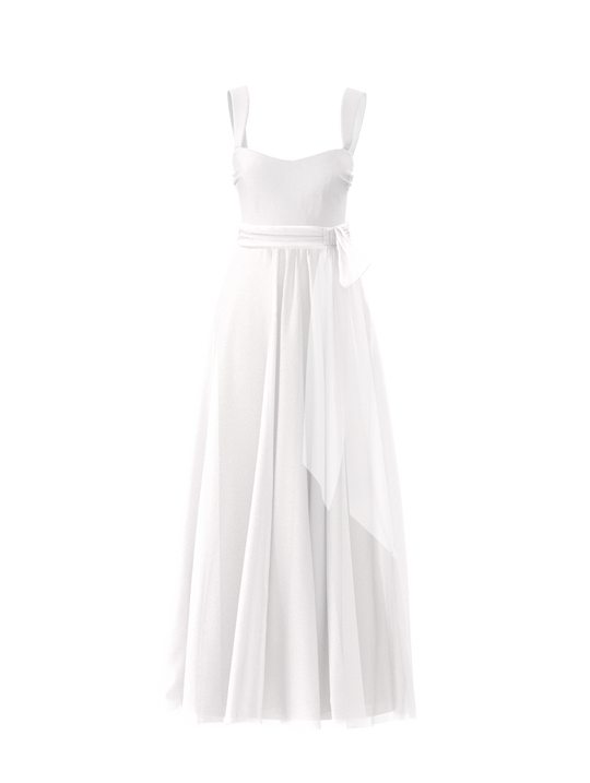 Bodice(Alexis), Skirt(Justine),Belt(Sash), white, $270, combo from Collection Bridesmaids by Amsale x You
