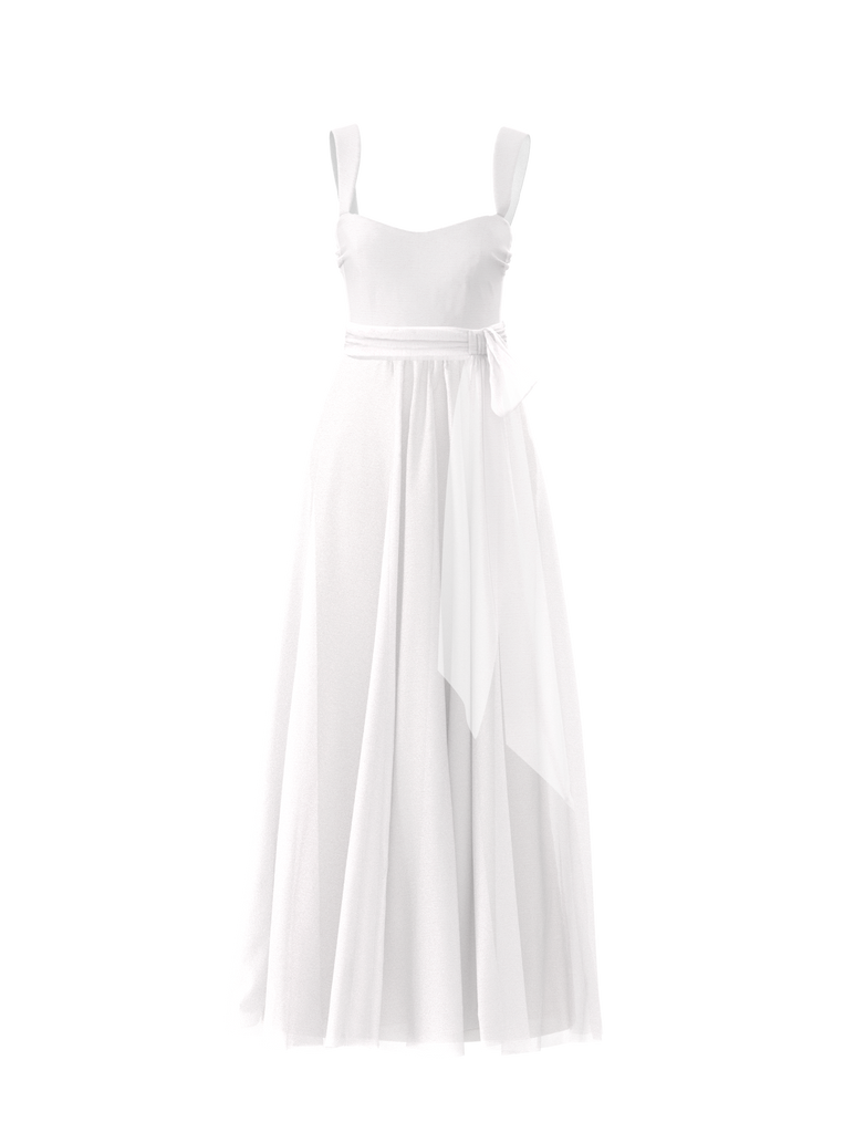 Product Bodice(Alexis), Skirt(Justine),Belt(Sash), white Image