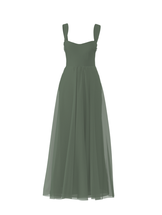 Bodice(Alexis), Skirt(Justine), olive, $270, combo from Collection Bridesmaids by Amsale x You