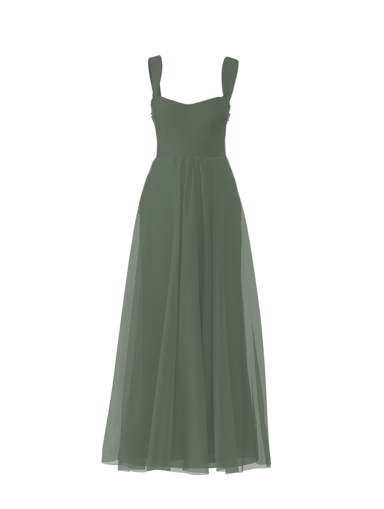 Bodice(Alexis), Skirt(Justine), olive, combo from Collection Bridesmaids by Amsale x You