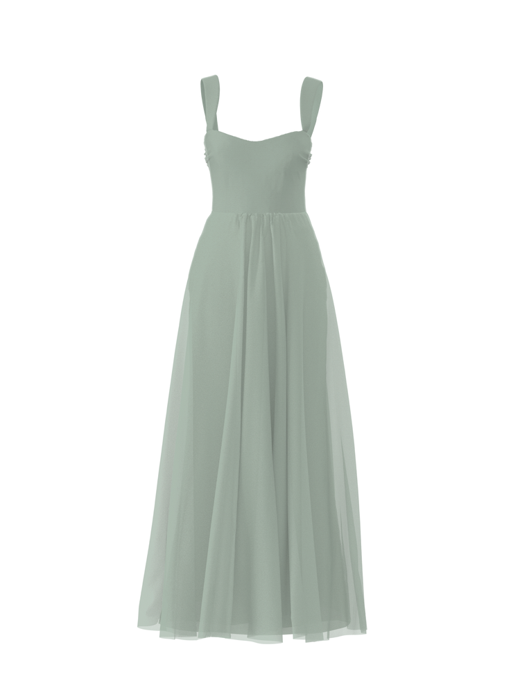 Bodice(Alexis), Skirt(Justine), sage, combo from Collection Bridesmaids by Amsale x You