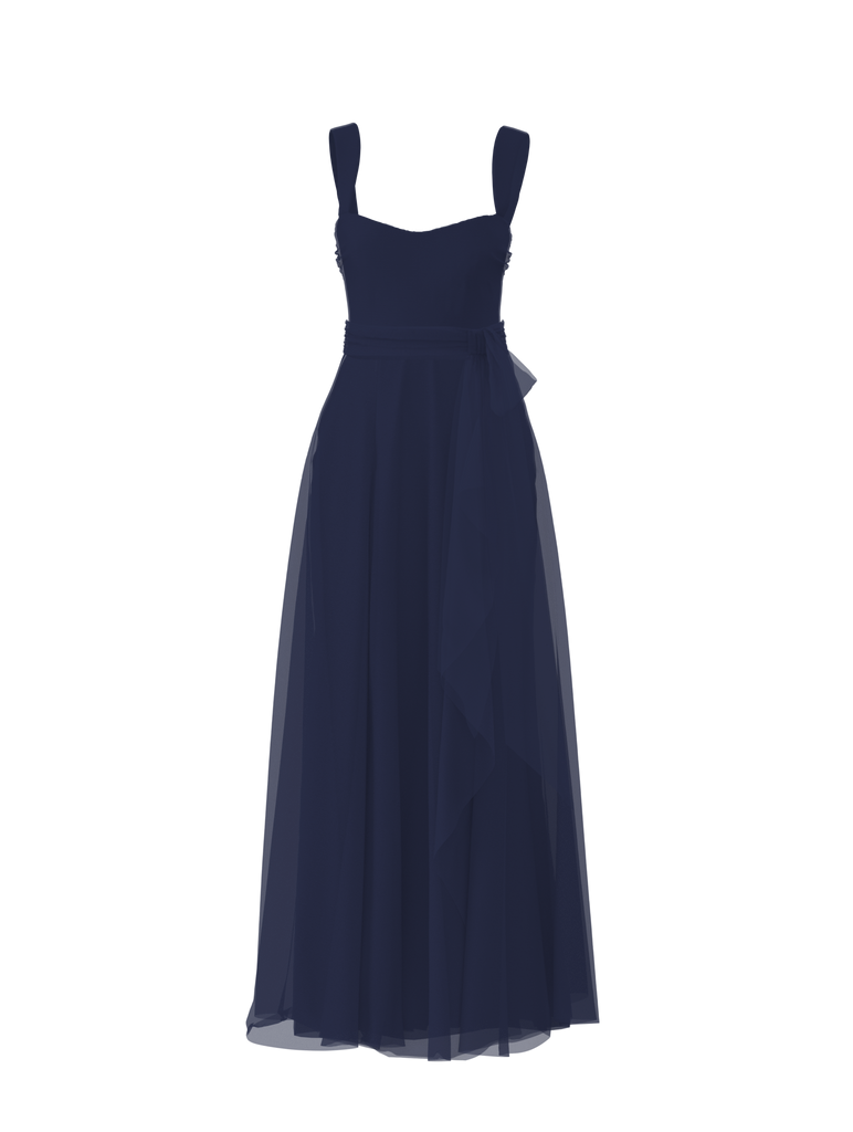 Product Bodice(Alexis), Skirt(Jaycie),Belt(Sash), french-blue Image