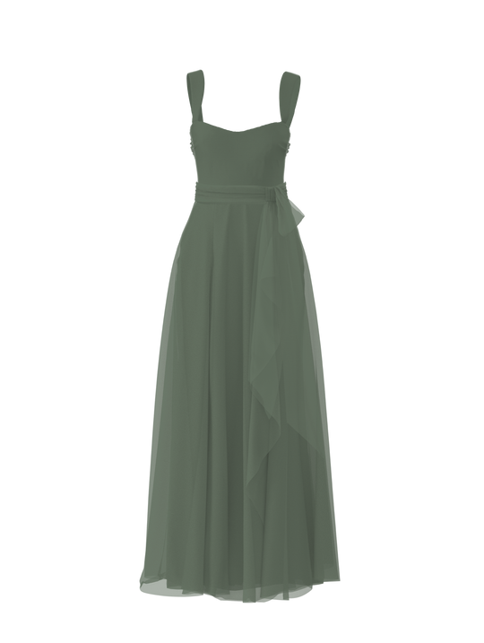 Bodice(Alexis), Skirt(Jaycie),Belt(Sash), olive, $270, combo from Collection Bridesmaids by Amsale x You