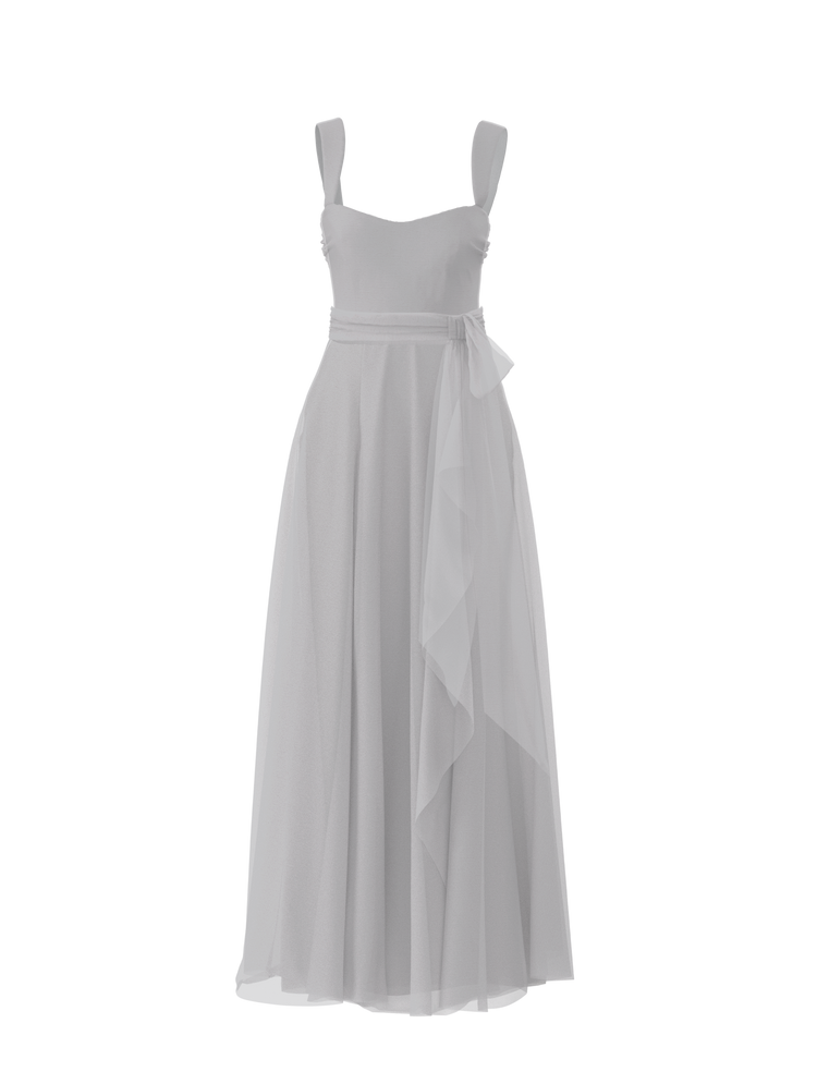 Bodice(Alexis), Skirt(Jaycie),Belt(Sash), platinum, combo from Collection Bridesmaids by Amsale x You