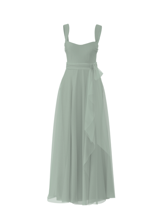 Bodice(Alexis), Skirt(Jaycie),Belt(Sash), sage, $270, combo from Collection Bridesmaids by Amsale x You