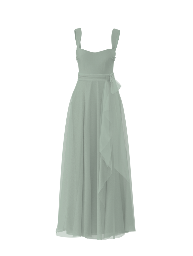 Bodice(Alexis), Skirt(Jaycie),Belt(Sash), sage, combo from Collection Bridesmaids by Amsale x You