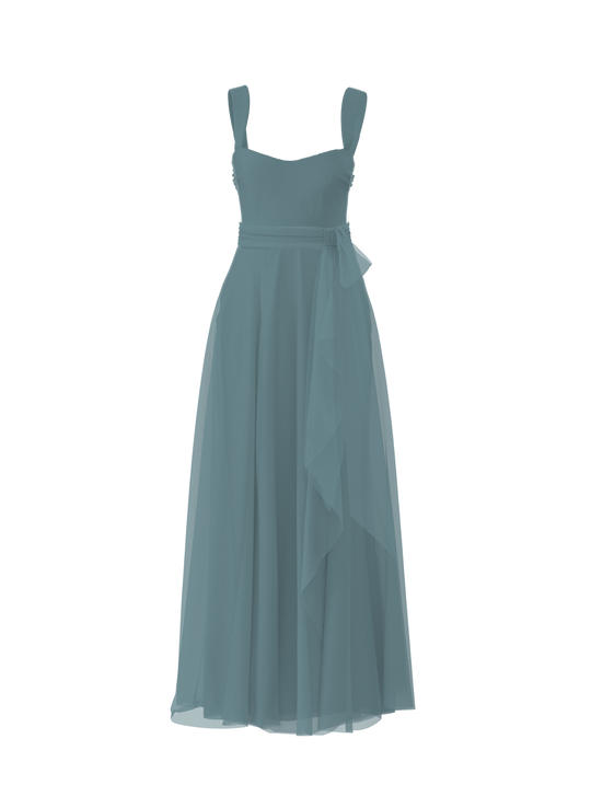 Bodice(Alexis), Skirt(Jaycie),Belt(Sash), teal, $270, combo from Collection Bridesmaids by Amsale x You