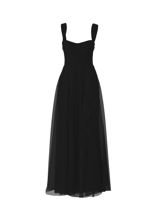 Bodice(Alexis), Skirt(Jaycie), black, $270, combo from Collection Bridesmaids by Amsale x You