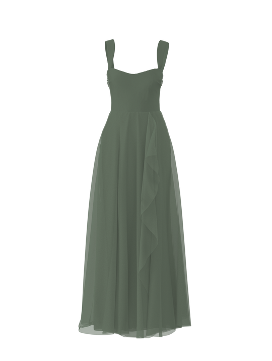 Bodice(Alexis), Skirt(Jaycie), olive, $270, combo from Collection Bridesmaids by Amsale x You
