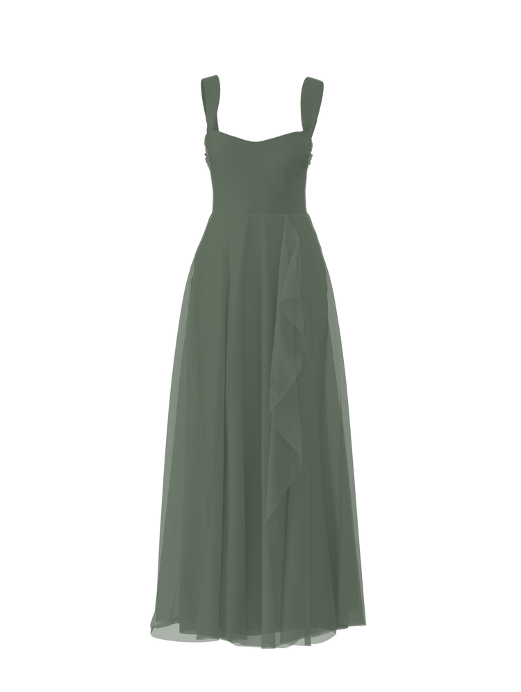 Bodice(Alexis), Skirt(Jaycie), olive, combo from Collection Bridesmaids by Amsale x You