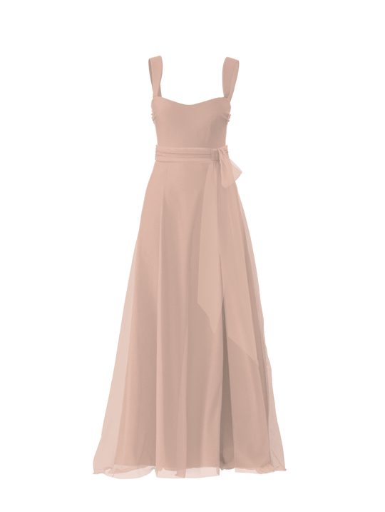 Bodice(Alexis), Skirt(Arabella),Belt(Sash), blush, $270, combo from Collection Bridesmaids by Amsale x You