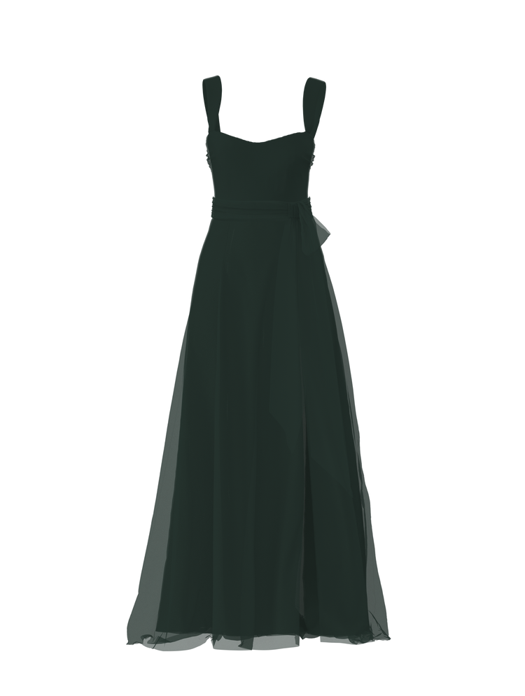 Bodice(Alexis), Skirt(Arabella),Belt(Sash), hunter, combo from Collection Bridesmaids by Amsale x You