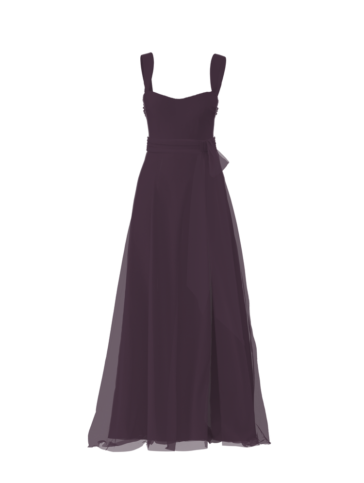 Bodice(Alexis), Skirt(Arabella),Belt(Sash), plum, combo from Collection Bridesmaids by Amsale x You