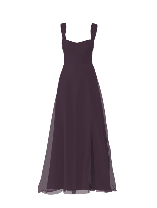 Bodice(Alexis), Skirt(Arabella), plum, $270, combo from Collection Bridesmaids by Amsale x You