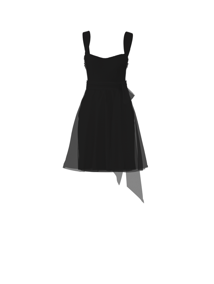 Bodice(Alexis), Skirt(Carla),Belt(Sash), black, combo from Collection Bridesmaids by Amsale x You