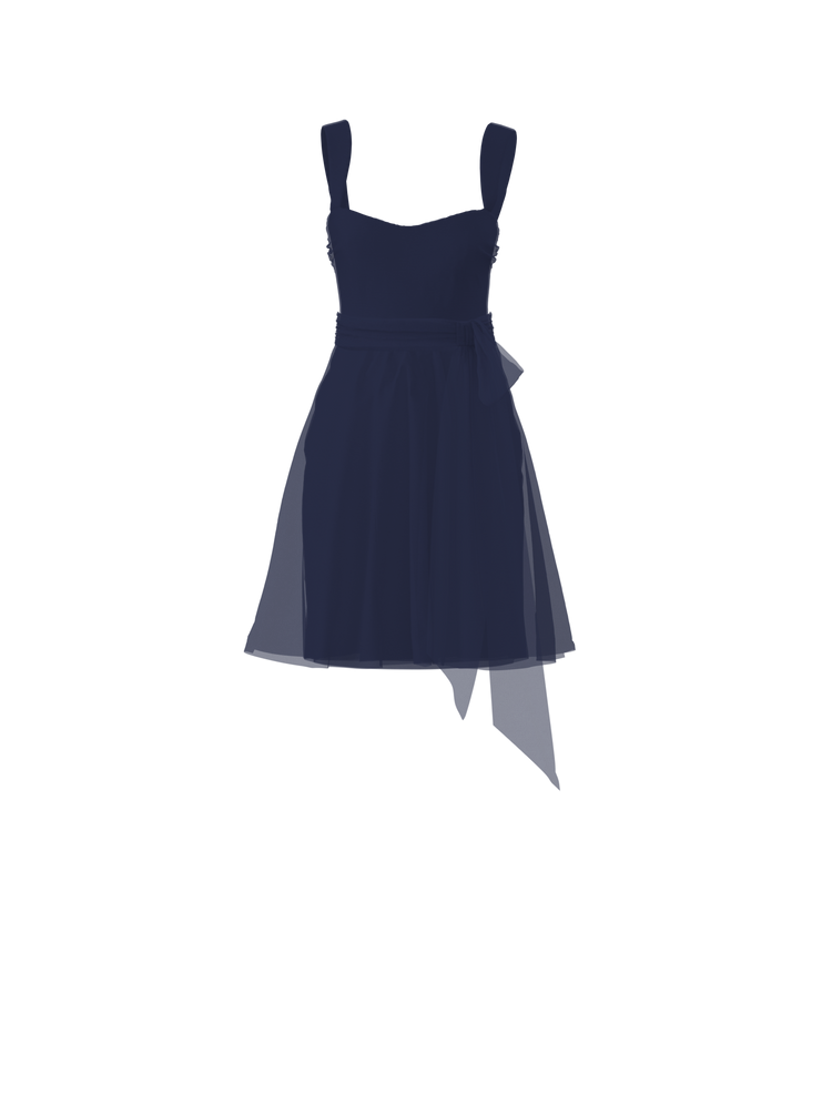 Bodice(Alexis), Skirt(Carla),Belt(Sash), french-blue, combo from Collection Bridesmaids by Amsale x You