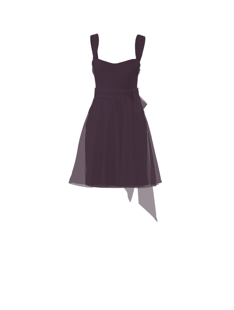 Bodice(Alexis), Skirt(Carla),Belt(Sash), plum, combo from Collection Bridesmaids by Amsale x You