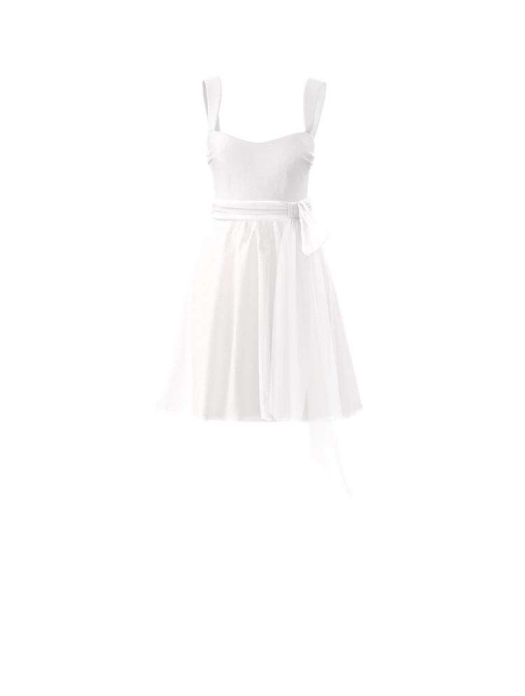 Bodice(Alexis), Skirt(Carla),Belt(Sash), white, combo from Collection Bridesmaids by Amsale x You